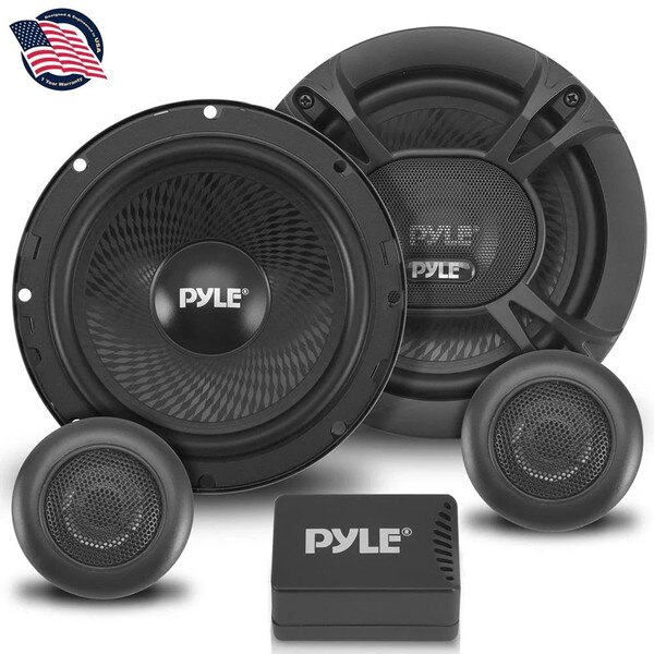 Main product image for Pyle PL6150BK 6.5" Two-Way Component Speaker System267-739